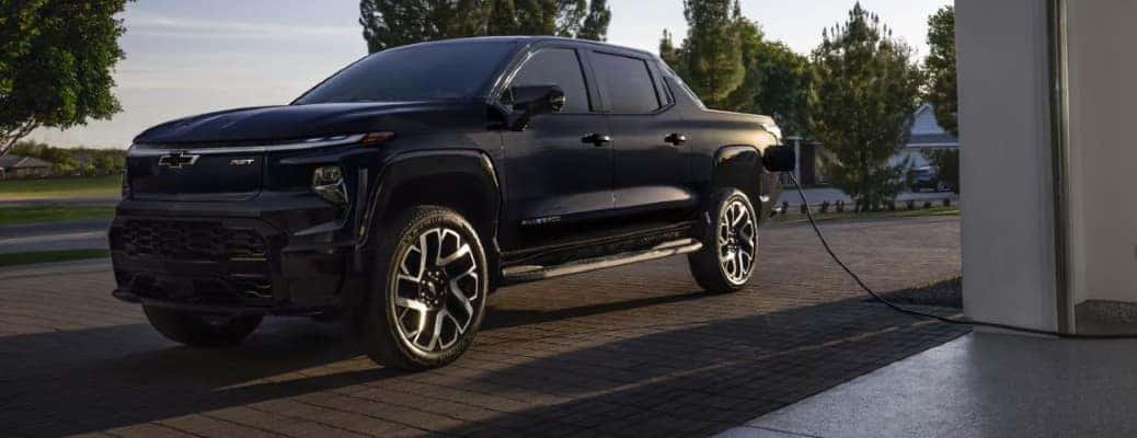 2025 Chevrolet Silverado EV truck charging