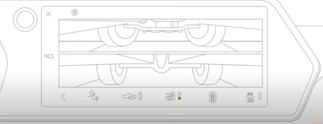 Chevrolet underbody camera drawing