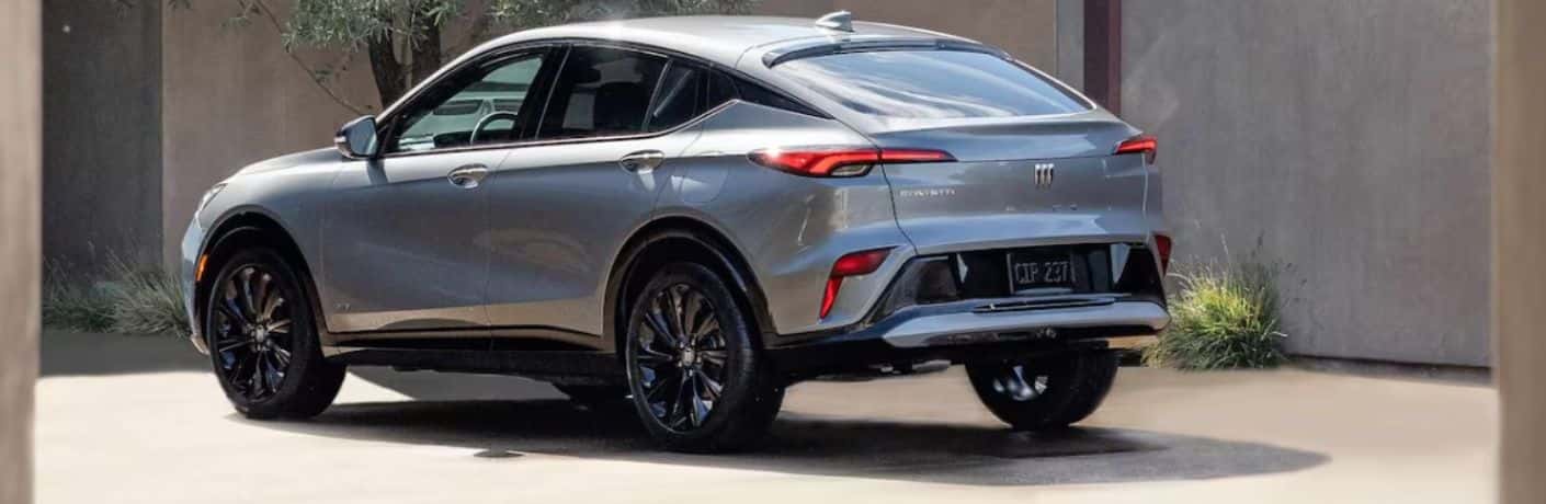 2025 Buick Envision rear view in a driveway