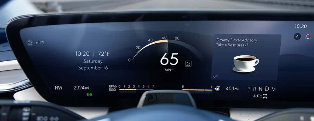 Buick safety feature for long-distance drives