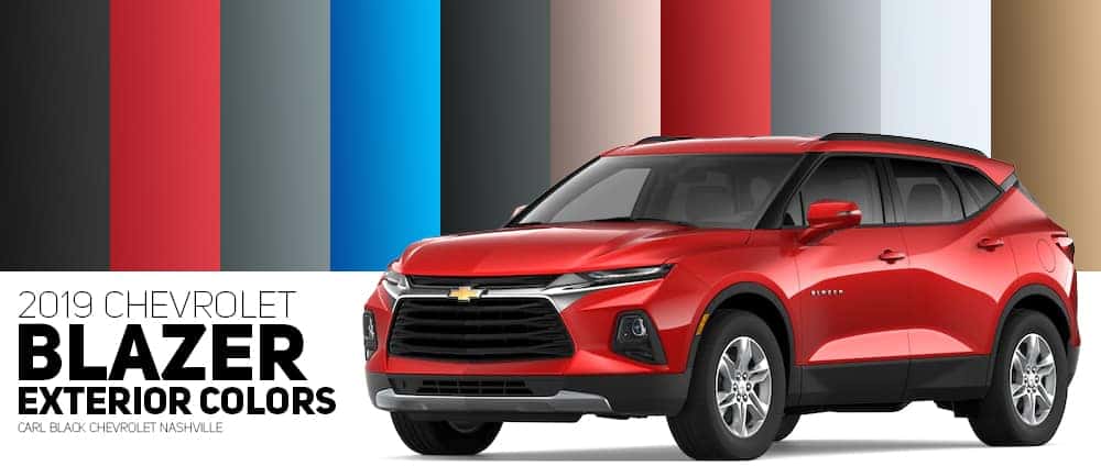 2019 Chevrolet Blazer Exterior Color Options Carl Black