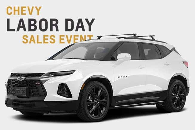 Chevy Labor Day Sales Event Blazer