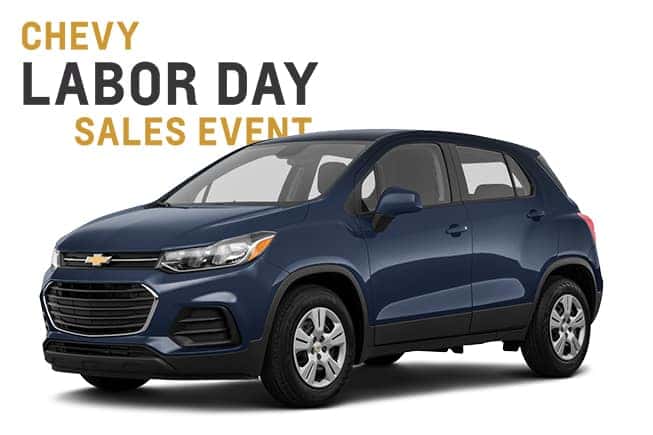 Chevy Labor Day Sales Event TRax