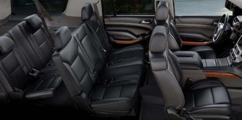 How many passengers can the 2020 Chevrolet Suburban seat