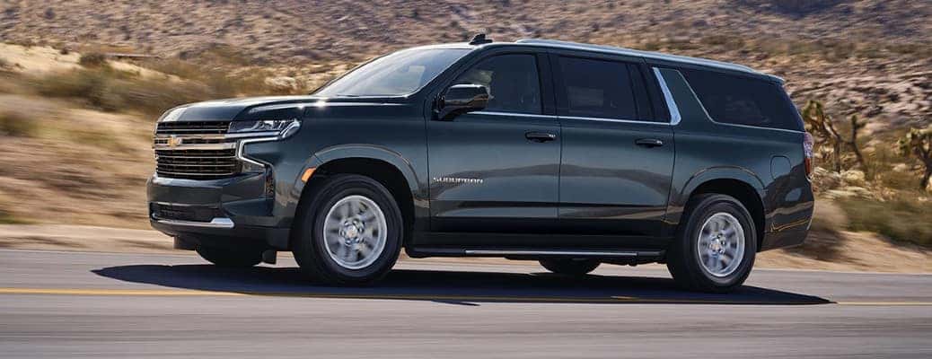 2021 Chevrolet Suburban side view