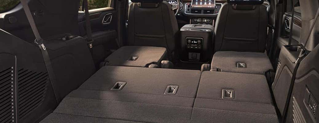 ToughPRO Cargo Mat For Chevrolet Tahoe 2021-2025 – Black All-Weather Rubber Liner (3rd Row Down)
