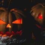 Spooky jack o lanterns, as a way of illustrating ideas for what to do for Halloween 2022 in Nashville TN