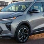 The 2023 Chevy Bolt EUV after a road trip near Nashville.