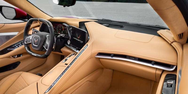 The interior of the 2023 Chevy Corvette Z06.