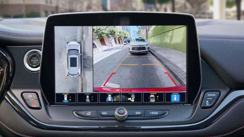 The 10.2" infotainment center in the 2023 Chevy Blazer.