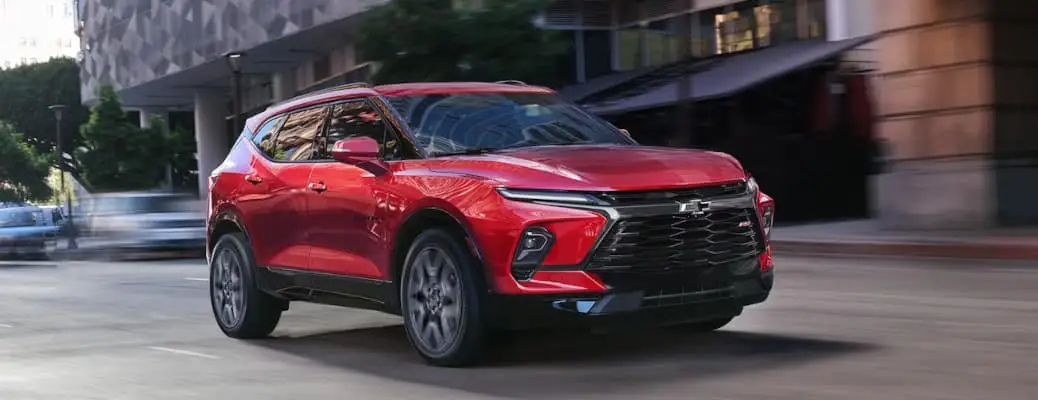 The new Chevrolet Blazer in Nashville