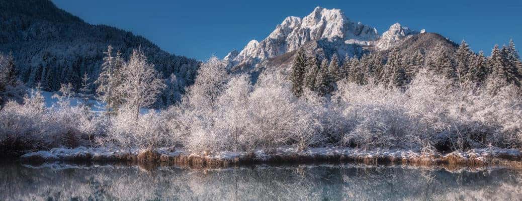A lake in the Smoky Mountains National Park