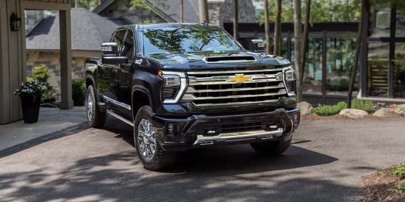 The front of the 2024 Chevy Silverado 25000 HD.