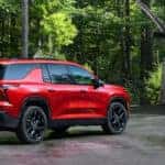 An exterior view of the 2024 Chevy Traverse near Nashville.
