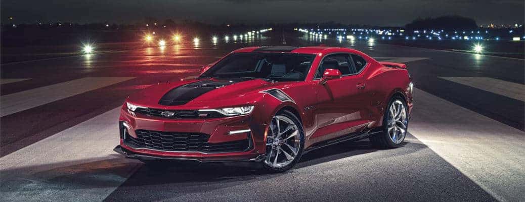 A front quarter view of the 2024 Chevy Camaro.