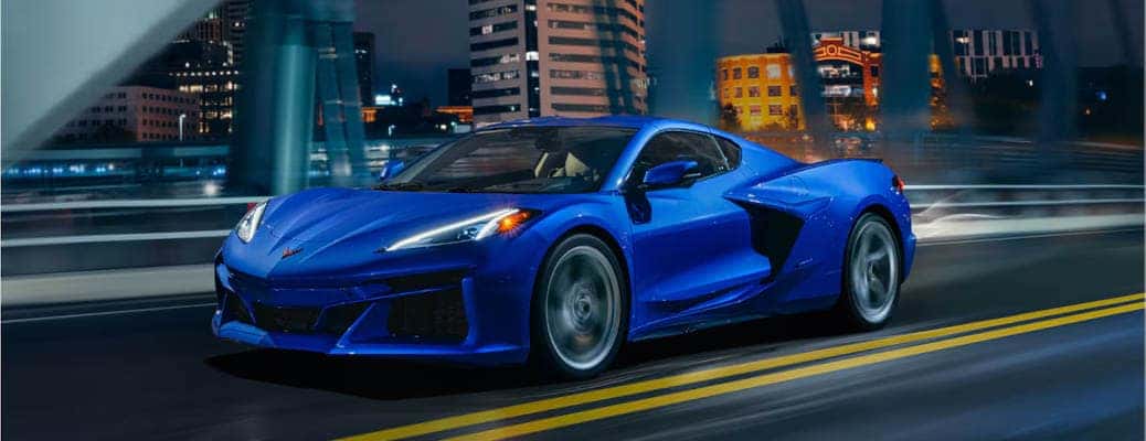 An artist's conception of the upcoming all-electric Chevy Corvette.