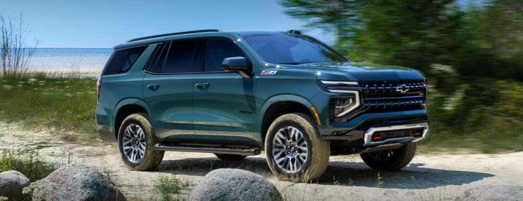 The high towing capacity 2025 Chevy Tahoe Z71.