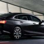 The exterior of the 2025 Chevy Malibu.