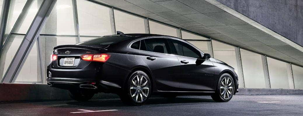 The exterior of the 2025 Chevy Malibu.