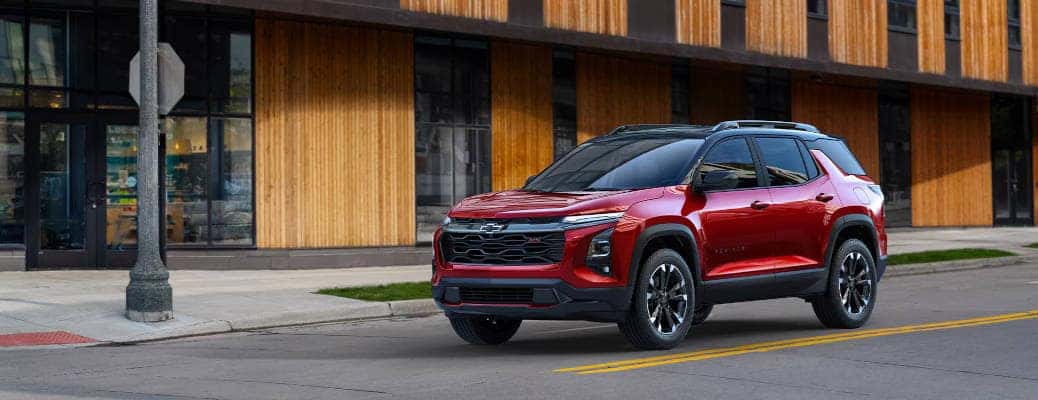 A front quarter view of the 2025 Chevy Equinox near Nashville, TN.