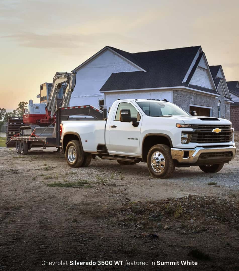 Chevrolet Silverado 3500 WT in Summit White