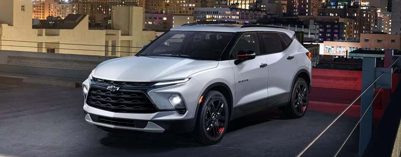 A silver 2025 Chevy Blazer for sale near East Hartford