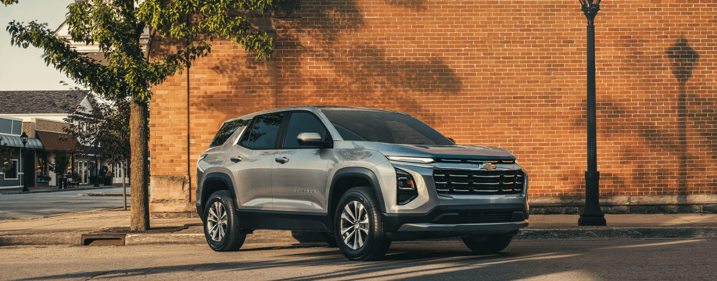 Grey 2026 Chevy Equinox parked for sale near Coventry