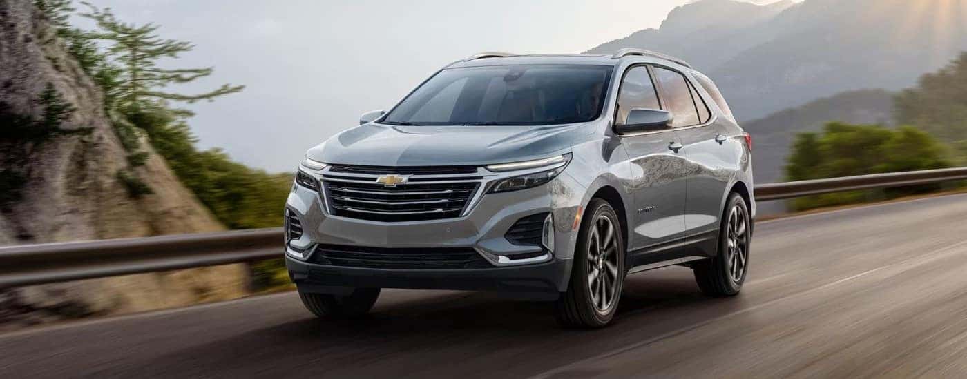 A silver used 2023 Chevy Equinox for sale near Rockville