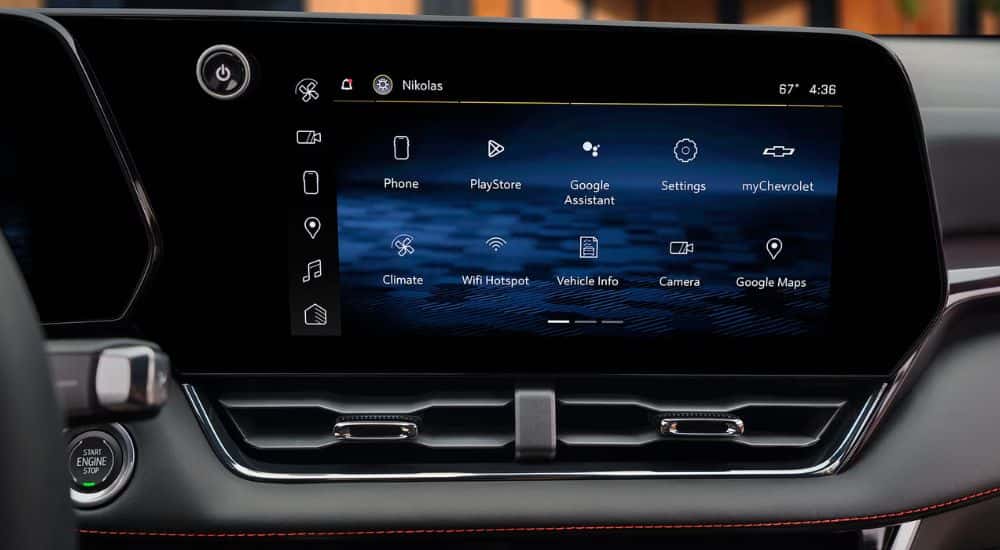 2026 Chevy Equinox 11.3" touchscreen connectivity