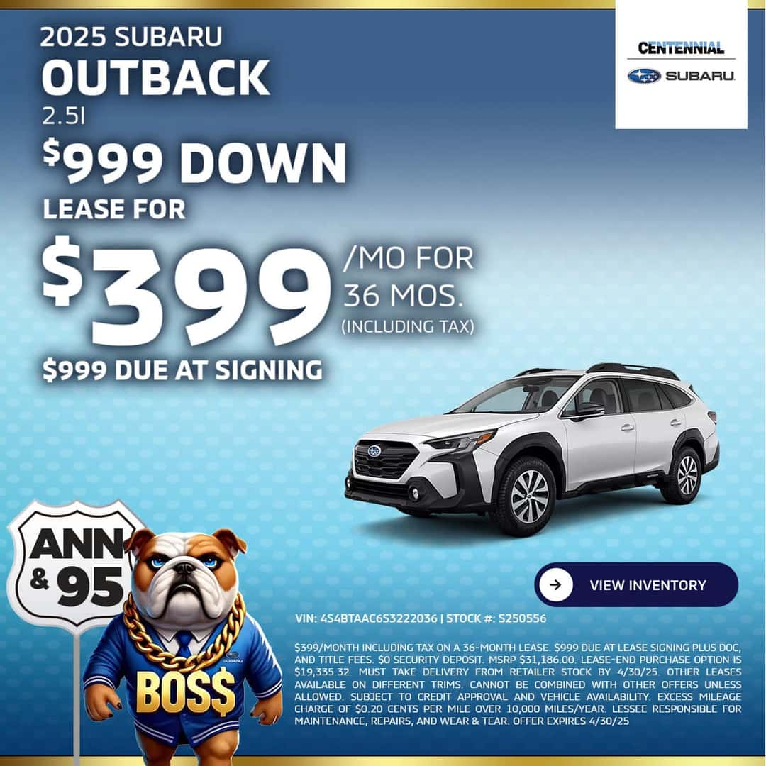 2025 SUBARU OUTBACK 2.5I