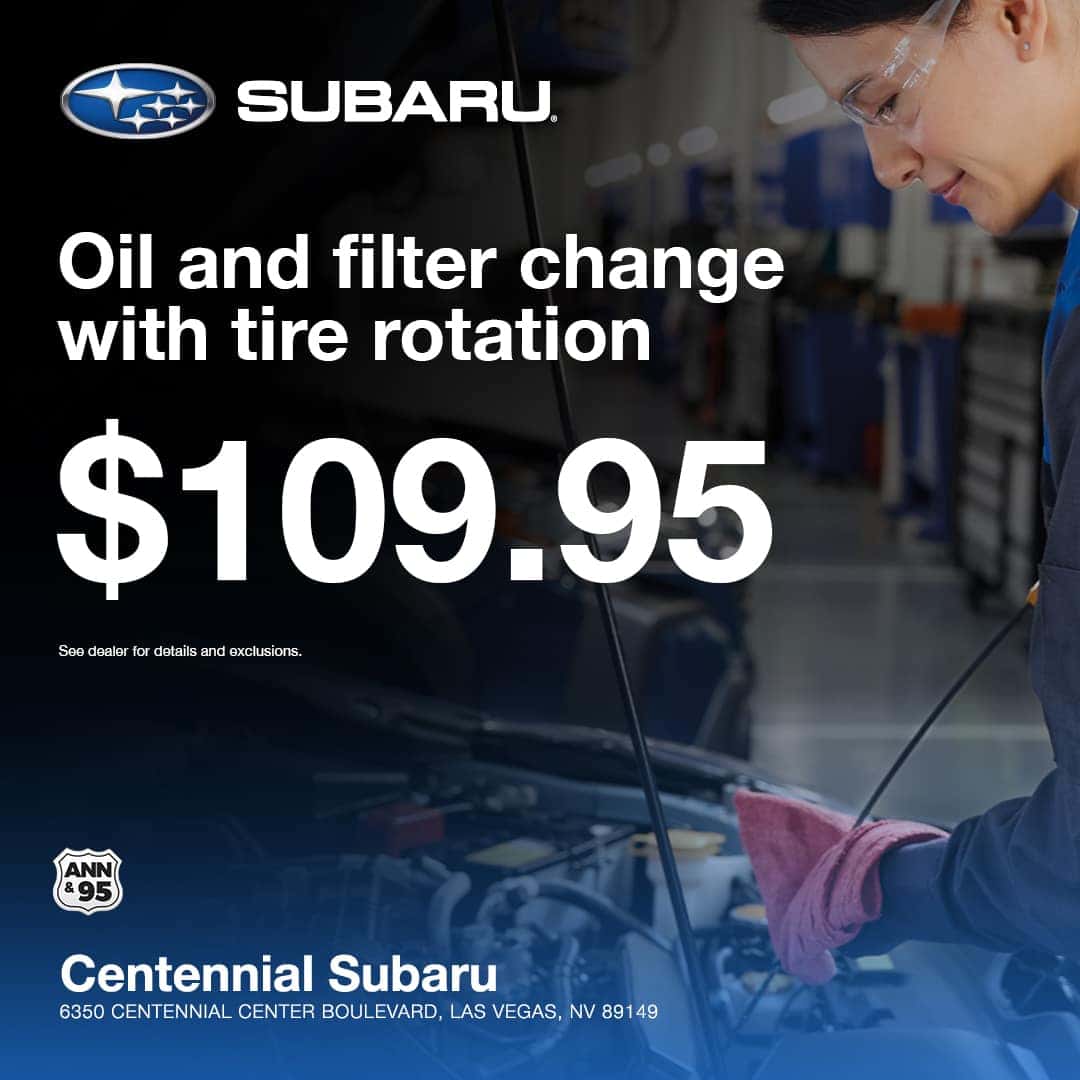 Oil & Filter Change Offer