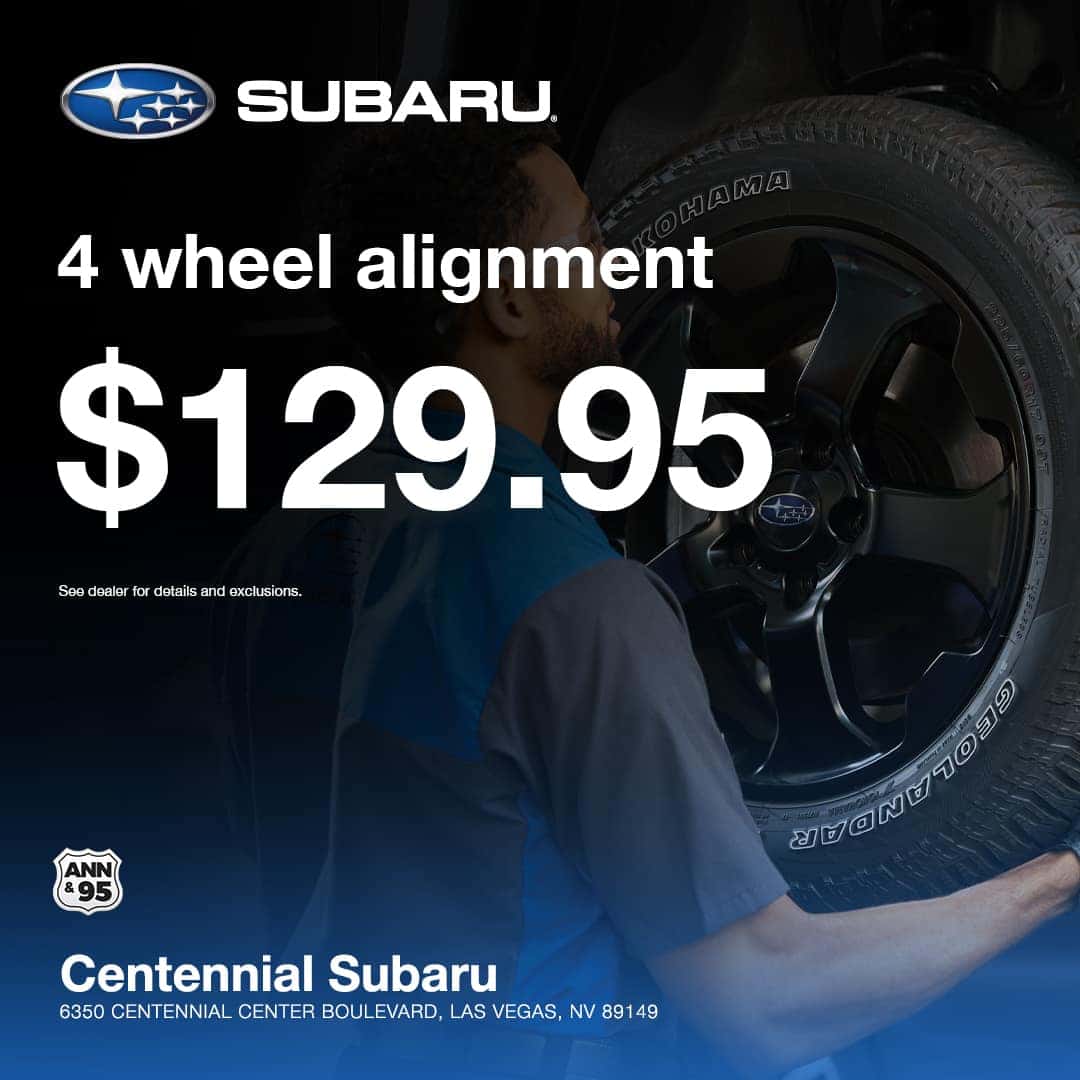 Wheel Alignment Service Special