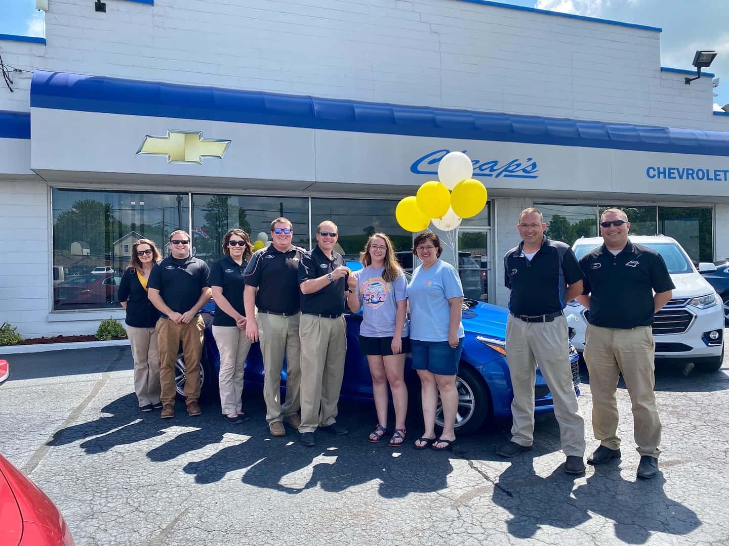 Staff and customer key hand-off