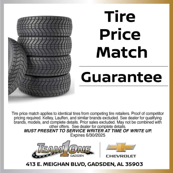 Tire Price Match Guarantee