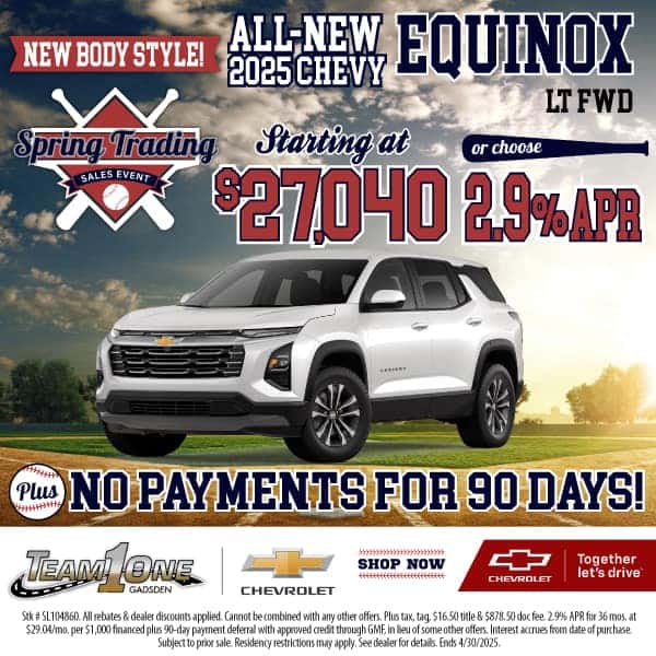 New 2025 Chevy Equinox LT