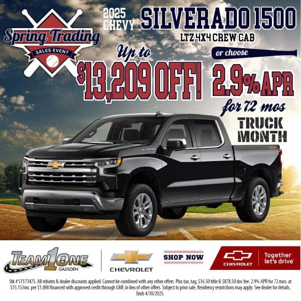 New 2025 Chevy Silverado 1500 LTZ