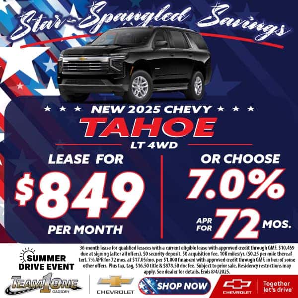 New 2025 Chevy Tahoe