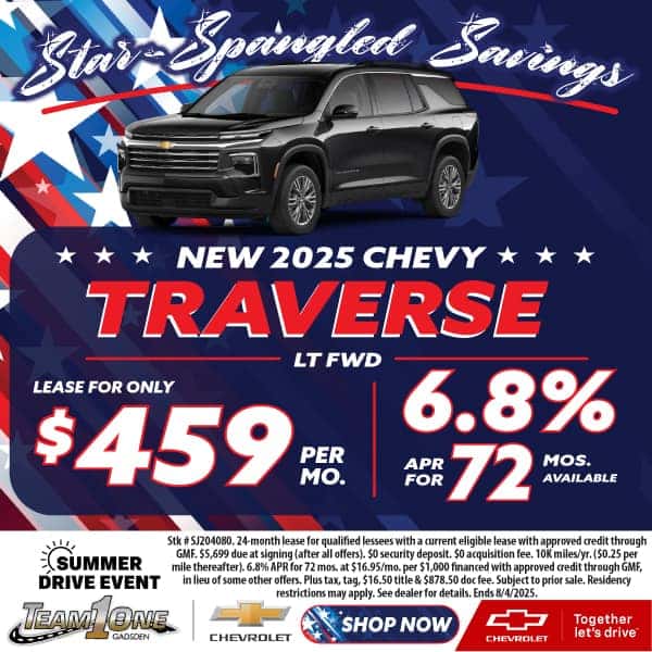 New 2025 Chevy Traverse
