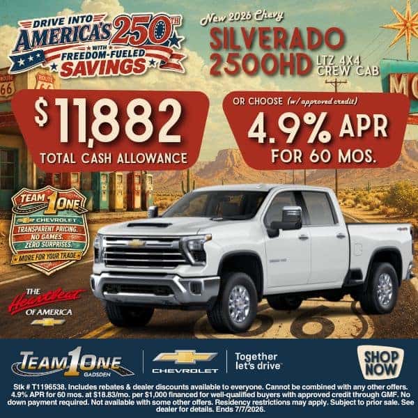 New 2026 Chevy Silverado 2500HD