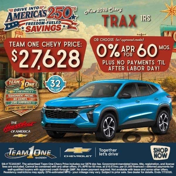 New 2026 Chevy Trax