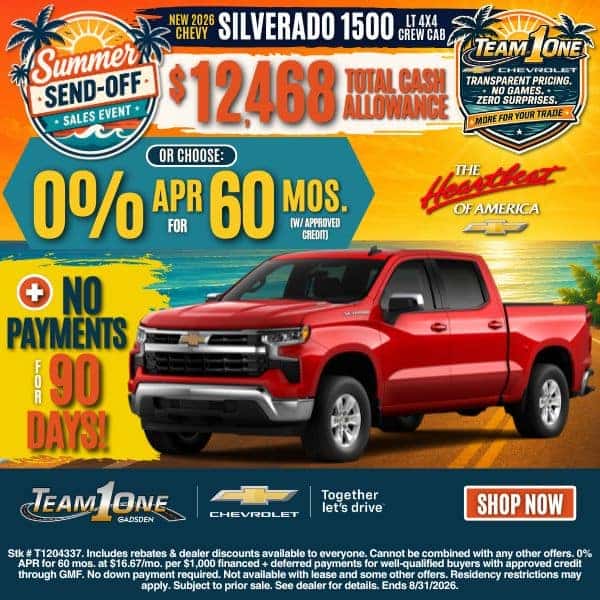 New 2026 Chevy Silverado 1500