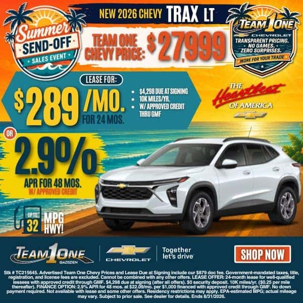 New 2026 Chevy Trax