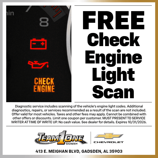FREE Check Engine Light Scan