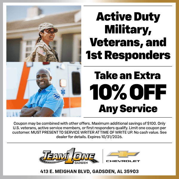 Military & 1st Responder Discount