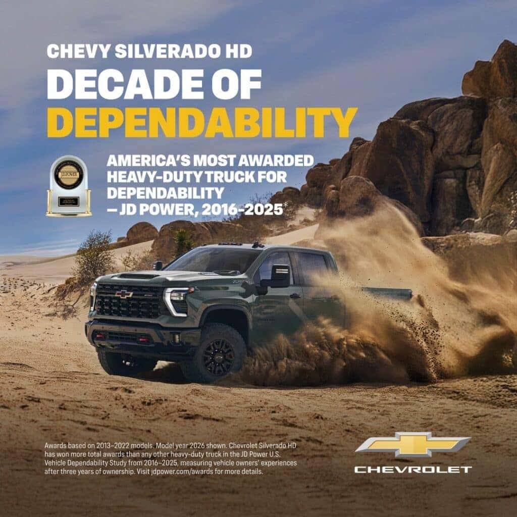 Chevy Silverado HD: Dependability You Can Trust!