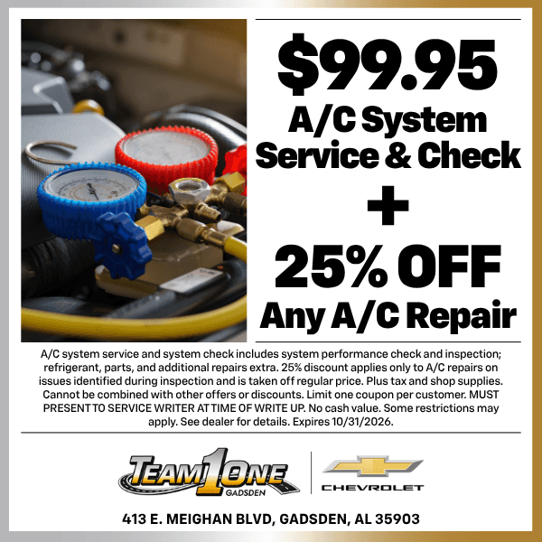 A/C Service Special