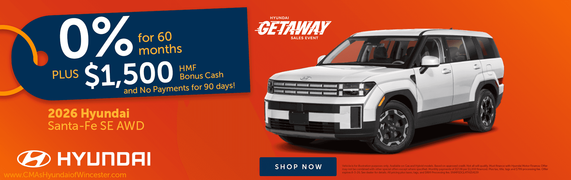 August Santa Fe Offer