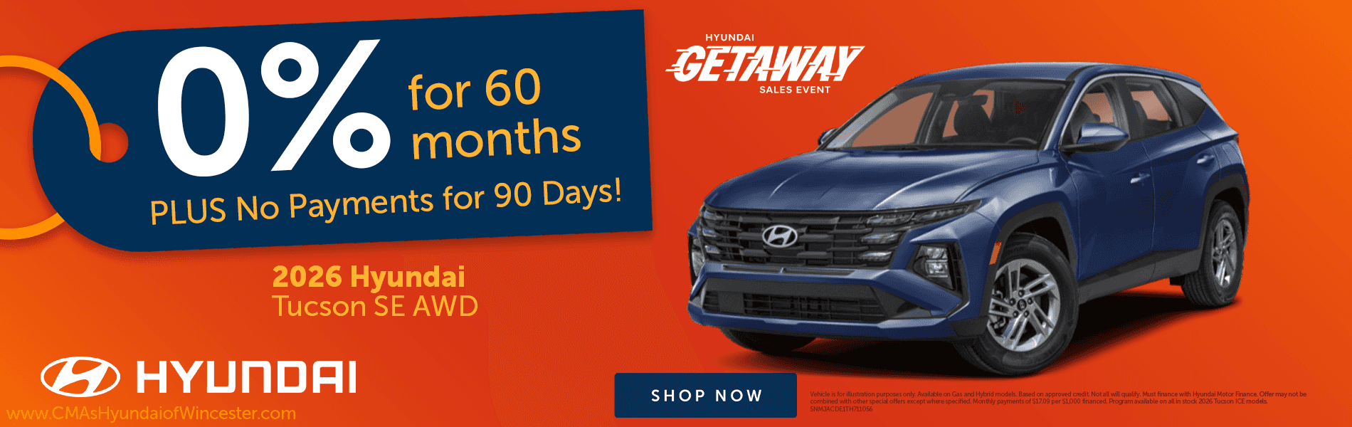 August Tucson Offer
