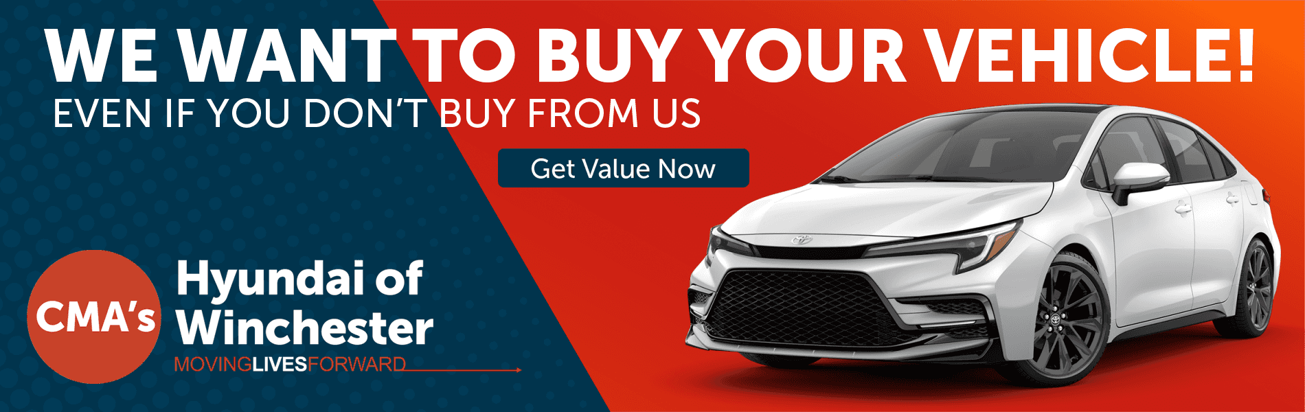 We want your car!