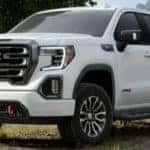 white 2021 GMC Sierra